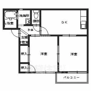 エトワールエイワ【205号室】の間取り