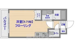 アーバンパーク天神東【6階】の間取り