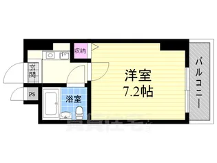 1Kの間取り画像