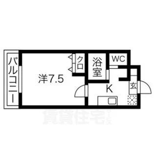 A・city柴田本通【1階】の間取り
