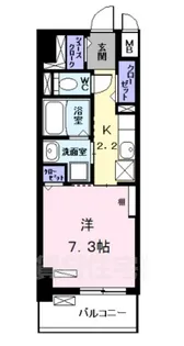 グレースヒルズ金山【7階】の間取り