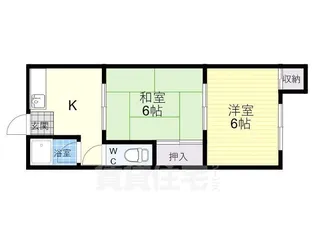 佐々木マンション【1階】の間取り