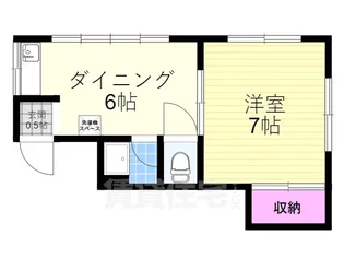 寺田マンション【40D号室】の間取り