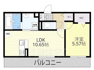 ラヴィベル膳所【2階】の間取り
