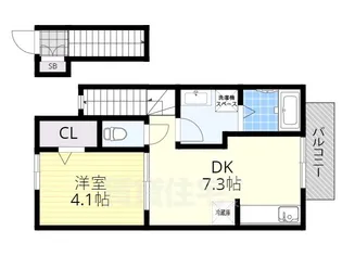 ジュネス山元【2階】の間取り