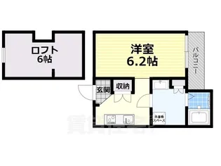 大阪府堺市堺区海山町4丁【アパート】の間取り