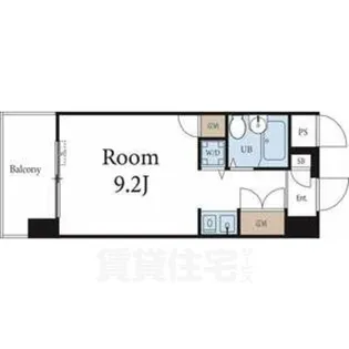 コンフォルト鶴舞【6階】の間取り