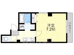 シャルル中宮【4階】の間取り