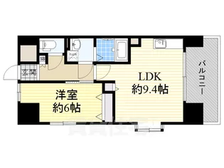 1LDKの間取り画像