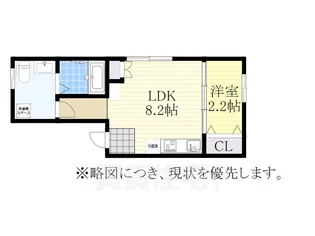 shamrock【3階】の間取り