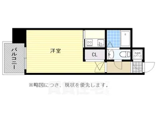 エステートモア祇園【10階】の間取り