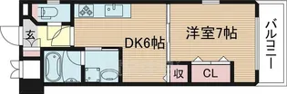 NLC新大阪パート3【7階】の間取り