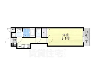 バウム【4階】の間取り