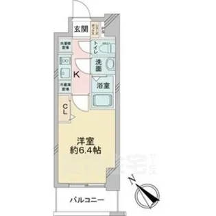アステリ鶴舞テーセラ【11階】の間取り