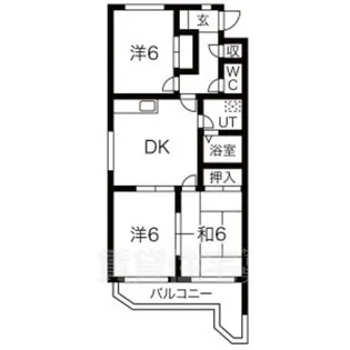 エスパース21【2階】の間取り