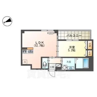 大阪府堺市堺区戎島町3丁【マンション】の間取り