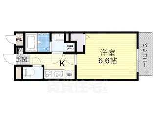 アムールHARMONY2【1階】の間取り