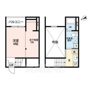 トータス鶴里【1階】の間取り
