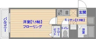 ラフォーレ博多駅前【7階】の間取り