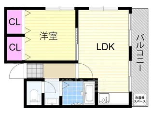 YOROZUマンション【2階】の間取り