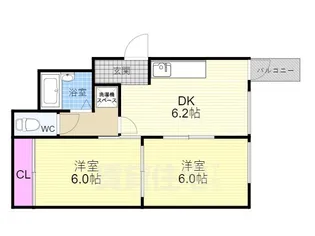 ハウスS&Y(エスアンドワイ)【2階】の間取り