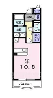 ラフィーネ南広【3階】の間取り