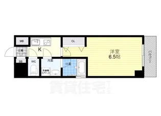 ブランTAT尼崎七松町I【2階】の間取り