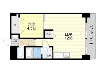 タメキマンション3【3階】の間取り