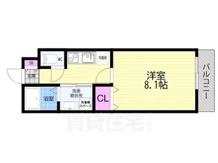 ブランドールO&N【2階】の間取り