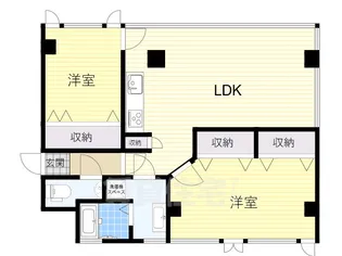 豊崎ビル【3階】の間取り