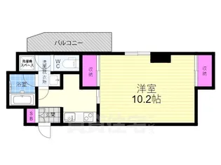 Grand E’terna京都(グランエターナ)【11階】の間取り