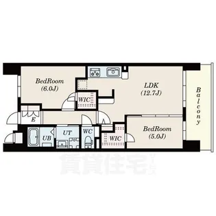 S-RESIDENCE茶屋ヶ坂East【11階】の間取り