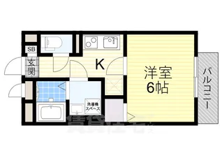 アムール HARMONY1【2階】の間取り