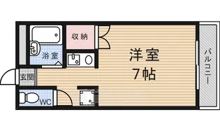 グレーシー西ノ京【4階】の間取り