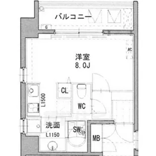 REGARO KANAYAMA Sta【7階】の間取り