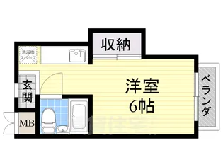 日栄ビル【2階】の間取り