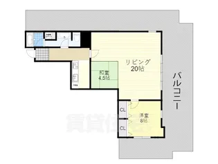 フローラルセントランド【7階】の間取り