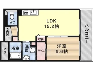 我楽ハウス【4階】の間取り