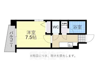 ロマネスク日赤通り【3階】の間取り
