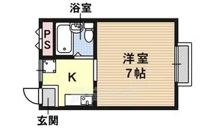 オークエミカ高鷲【2階】の間取り