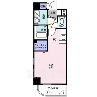 ダルウィニー【1階】の間取り