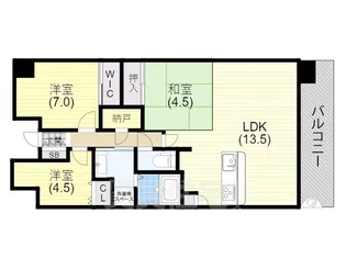 パークホームズ神戸ザ・レジデンス【15階】の間取り