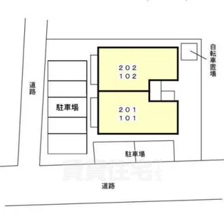 プレストンズ【1階】の間取り