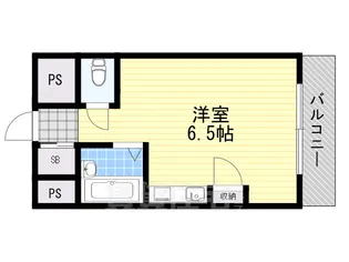 大阪府大阪市都島区片町1丁目【マンション】の間取り