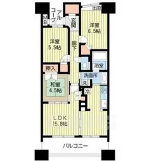 グランカーサ上前津【5階】の間取り