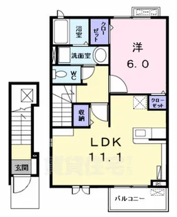 カーサ・プリーマ 2【2階】の間取り