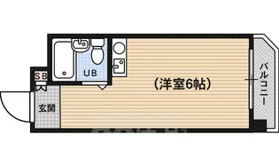 朝日プラザ高瀬川(タカセガワ)【8階】の間取り