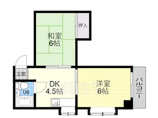 リアライズ平野西【3階】の間取り