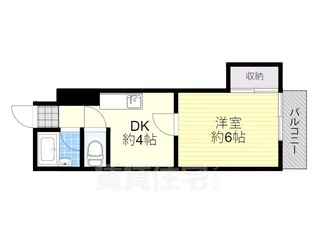 井上マンション【5階】の間取り