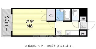 リファレンス県庁口【7階】の間取り